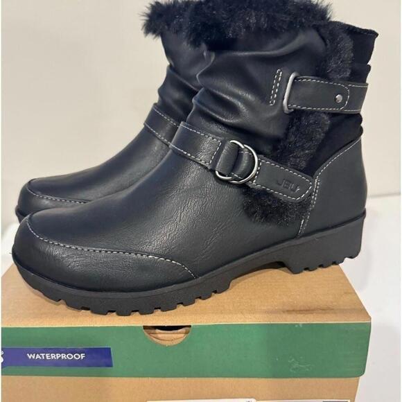 JBU by Jambu Indiana Water-Resistant Boot shoes Black - size 7.5M - Picture 13 of 13
